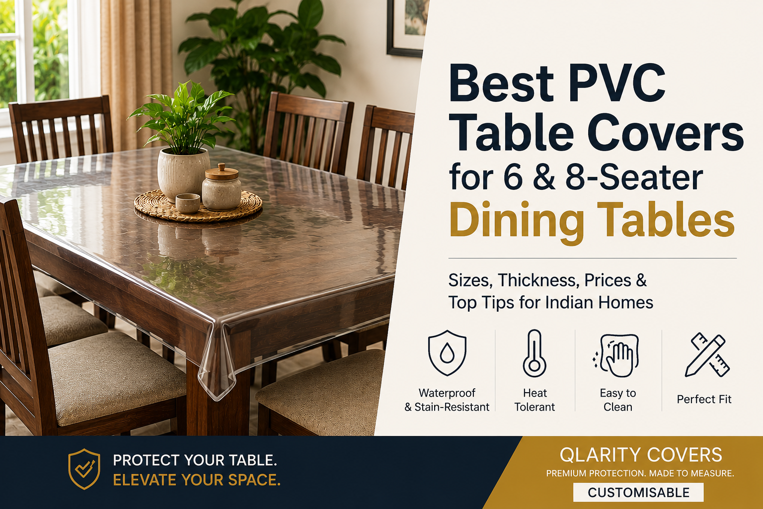 pvctablecovers Qlarity PVC Table Covers