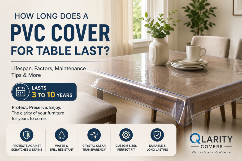 PVC Cover for a Table