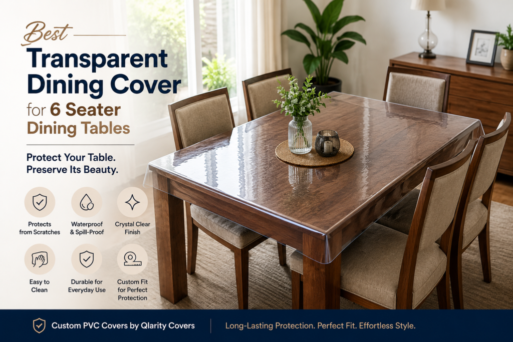 Transparent Dining Cover