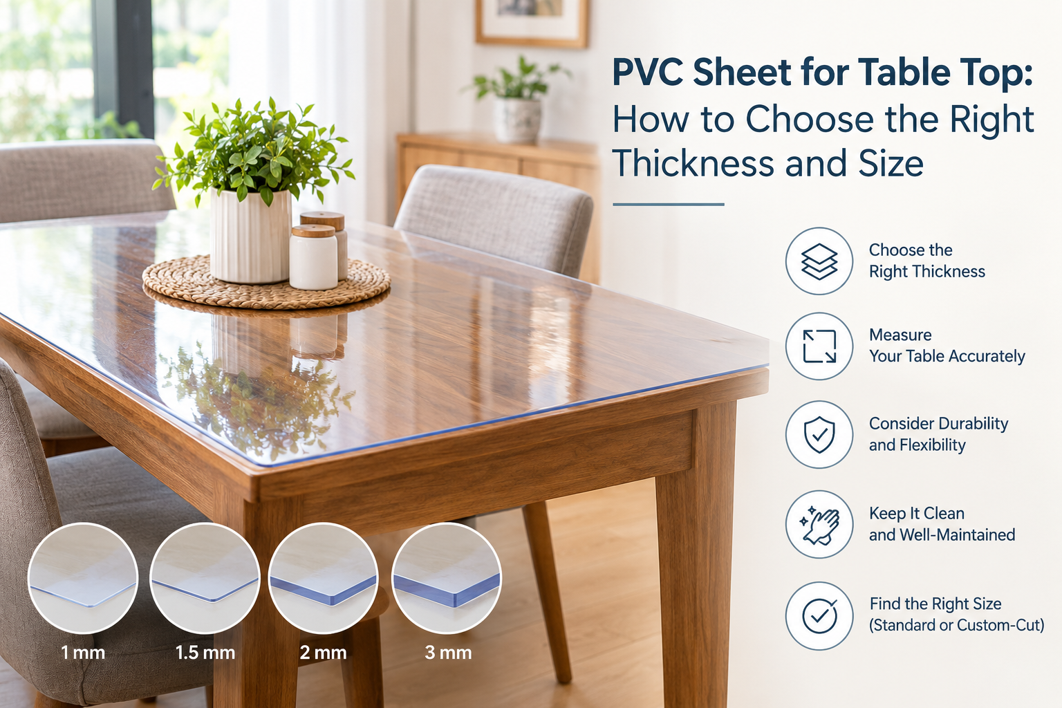 PVC Sheet for Table